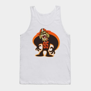 Go Browns BullDawg Whoosh #95 Tank Top